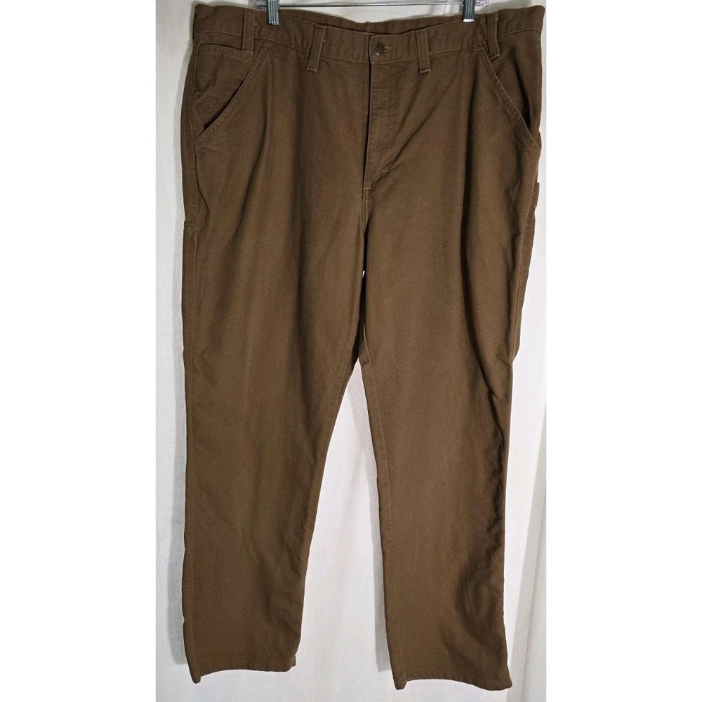 Riverside Flame Resistant Pants Mens 51x44 Brown CargoChino Workwear FR